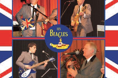 Soirée club "Les Beagles", hommage aux Beatles. 