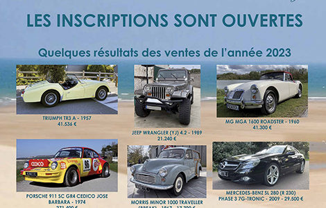 10ème VENTE AUX ENCHÈRES AUTOMOBILES DE COLLECTION ET DE PRESTIGE