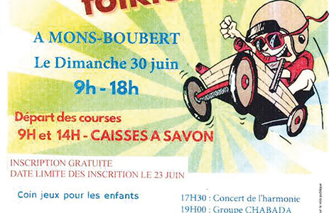 COURSE DE CAISSES À SAVON FOLKLORIQUE, 1ère ÉDITION