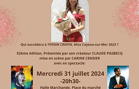 ÉLECTION MISS CAYEUX SUR MER 2024