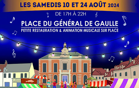 MARCHÉ NOCTURNE & ANIMATION MUSICALE