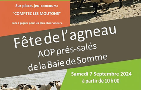 FÊTE DE L'AGNEAU AOP DES PRÉS SALES DE LA BAIE DE SOMME