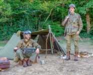 CONVOI MILITAIRE SUR LE CIRCUIT DE LA BATAILLE D’ABBEVILLE