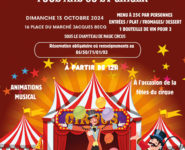 DÉJEUNER SOUS CHAPITEAU « THE DÉLICE CIRCUS »