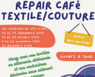 ATELIER REPAIR CAFÉ « TEXTILE/COUTURE »