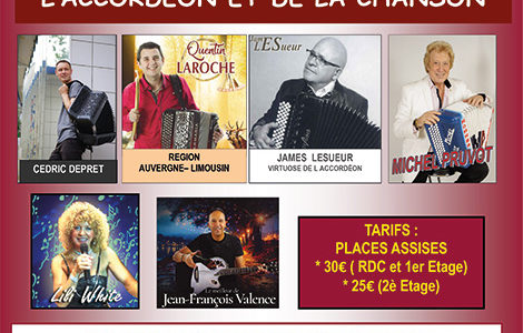 FESTIVAL ANNUEL DE L’ACCORDÉON ET DE LA CHANSON