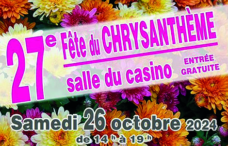 27ème FÊTE DU CHRYSANTHÈME