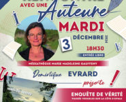 RENCONTRE LITTÉRAIRE AVEC UNE AUTEURE, DOMINIQUE EVRARD