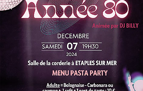 SOIRÉE ANNÉE 80