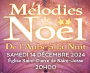 MÉLODIES DE NOËL « DE L’AUBE À LA NUIT »