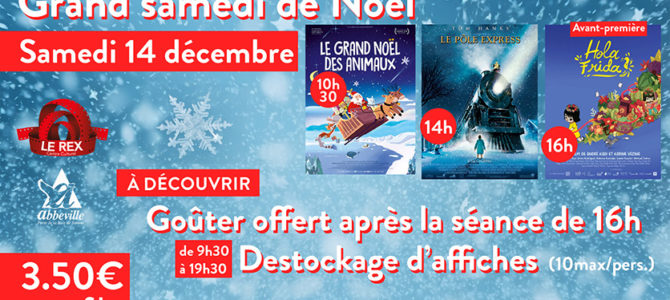 LE GRAND SAMEDI DE NOËL AU CINÉMA LE REX